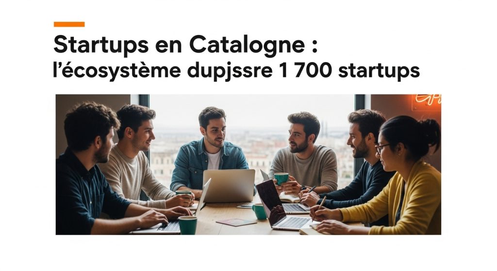 Startups en catalogne : l'écosystème dépasse 1 700 startups
